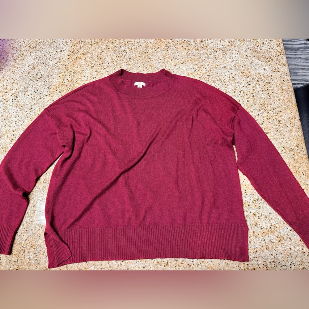 BP Rich Red Knit Sweater